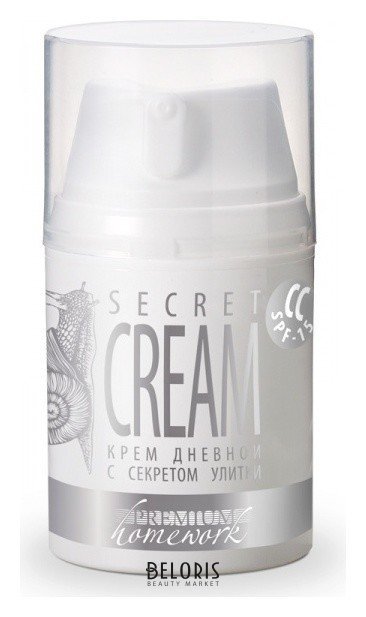 Дневной крем «Secret Cream c секретом улитки» Premium Homework