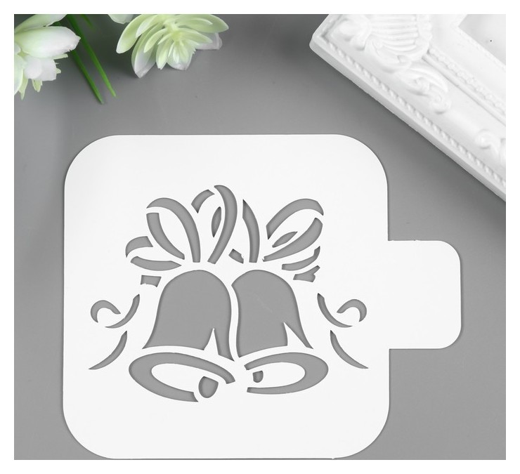 

Трафарет пластик Колокольчики