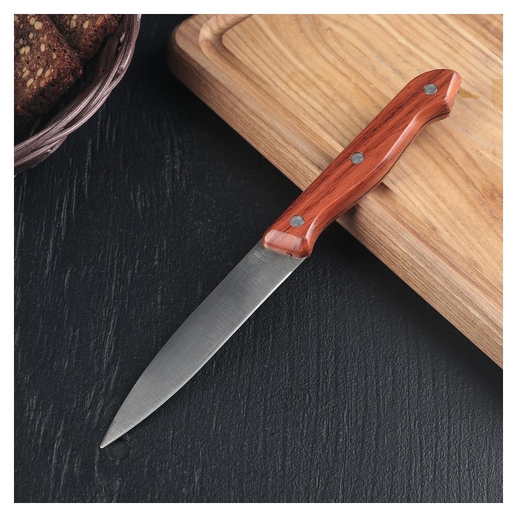 Нож «Универсал», лезвие 12,5 см, цвет коричневый