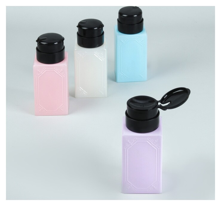 Баночка с дозатором для жидкостей «Узор», 200 мл  