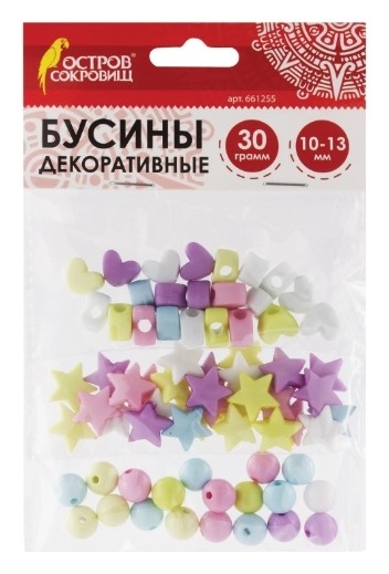 

Бусины для творчества Микс №3, Разноцветный