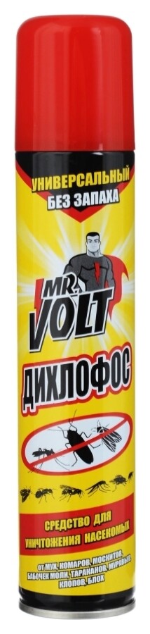 Средство инсектицидное Дихлофос без запаха Mr. Volt