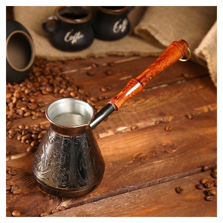 Турка для кофе медная «18+», 0, 4 л  