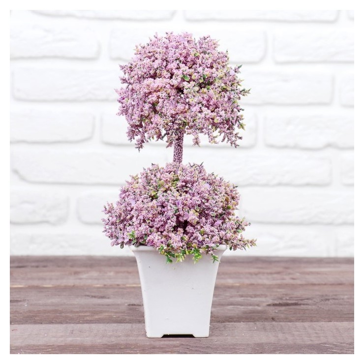 

Бонсай "Деревце в инее" 8х25 см