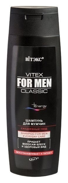 Шампунь для волос Ежедневный уход Белита - Витекс Vitex for Men classic