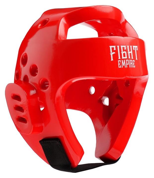 Шлем боксёрский тренировочный Fight Empire, размер M, цвет красный