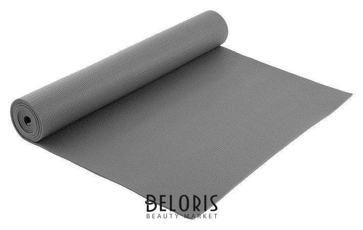 Коврик для йоги 173 × 61 × 0,4 см, цвет серый Sangh