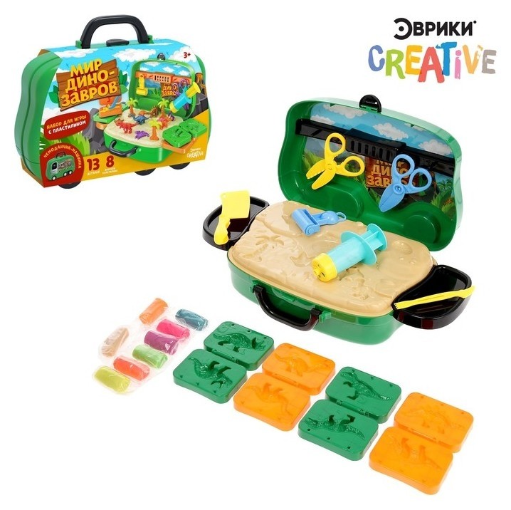 

Набор для игры с пластилином «Мир динозавров»