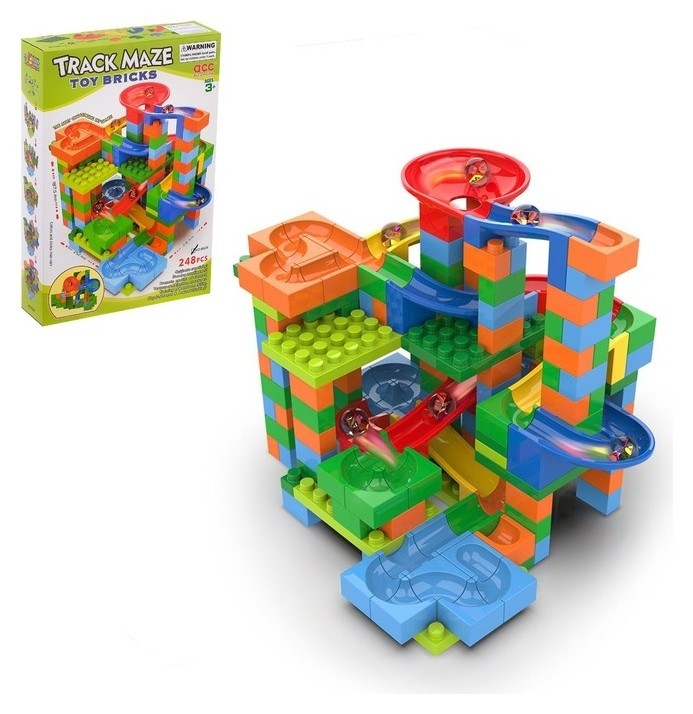 

Конструктор блочный марблс «Турбошарики», 248 деталей