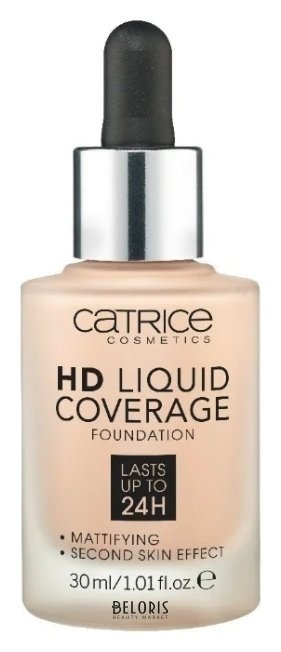 Тональная основа HD Liquid Coverage Foundation Catrice