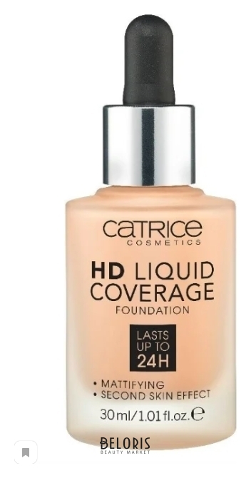 Тональная основа HD Liquid Coverage Foundation Catrice