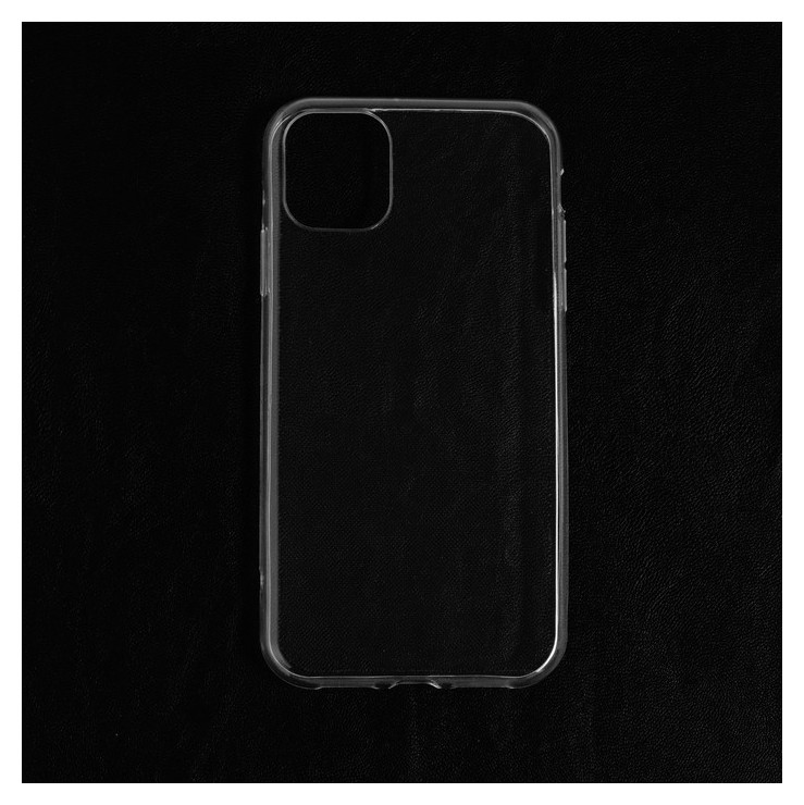 

Чехол для Iphone 11, силиконовый, тонкий, прозрачный