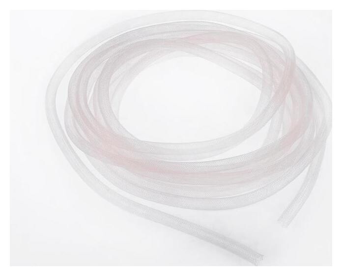 Бижутерная сетка-рукав, 8мм, 5 метров, цвет молочный 