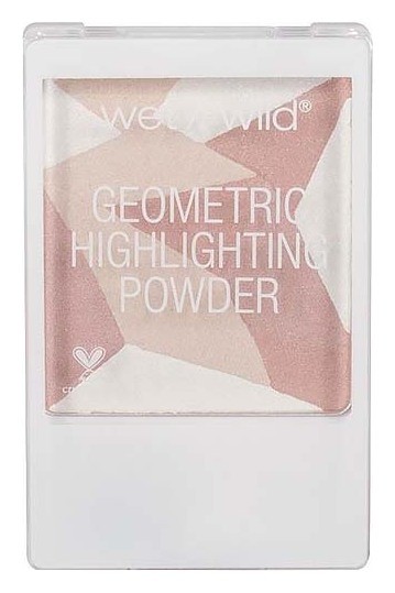 Пудра-хайлайтер для лица Geometric Highlighting Powder Wet n Wild