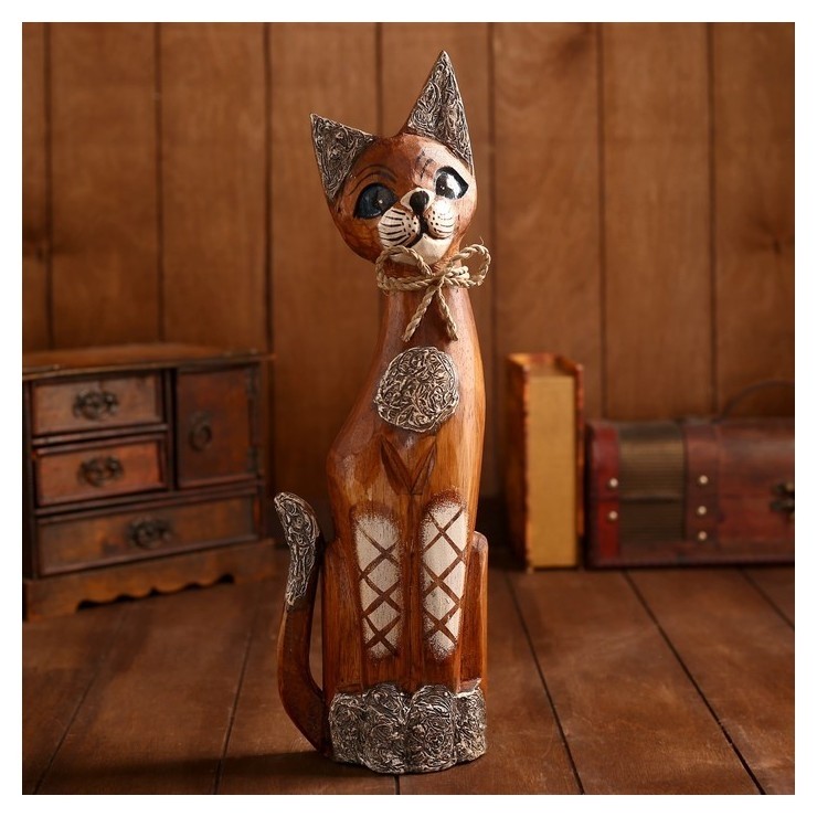

Сувенир "Кошка си", 40 см, Разноцветный