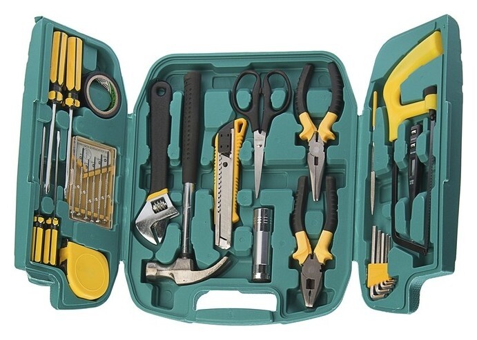 Набор инструментов в кейсе Lom, универсальный, 27 предметов  LOM