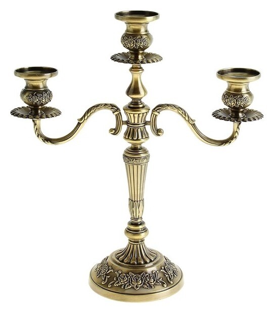 Подсвечник "Рим" на 3 свечи  