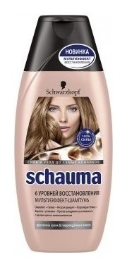 Шампунь для очень сухих и поврежденных волос 6 уровней восстановления  Schauma