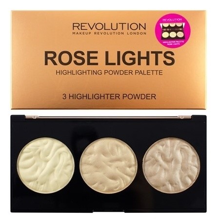 Тон "Rose Lights"  Makeup Revolution