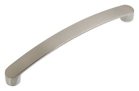Ручка скоба рс133, м/о 128 мм, цвет матовый никель 