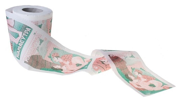 Туалетная бумага "Позы любви камасутра"  Русма