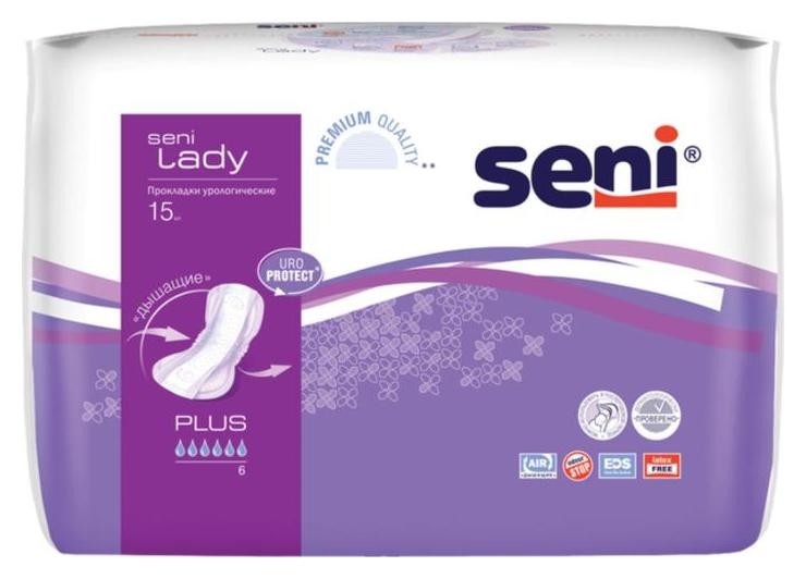 Урологические прокладки Seni Lady Plus, 15 шт