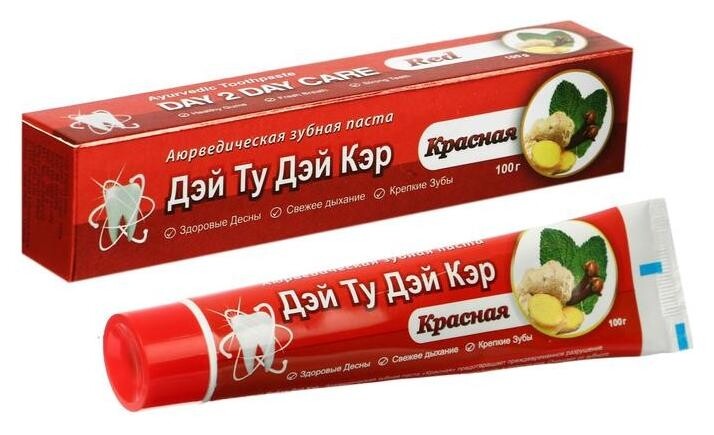 Зубная паста аюрведическая Дэй Ту Дэй Кэр защита от кариеса, 100 г Day 2 Day Care
