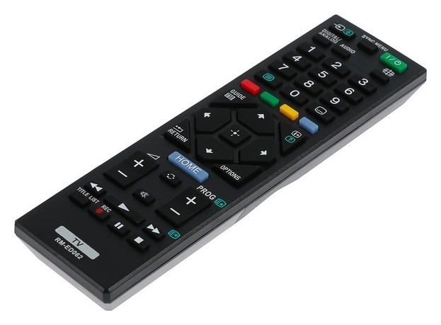 

Пульт ДУ Huayu Rm-ed062, для ТВ Sony, универсальный, черный, Чёрный