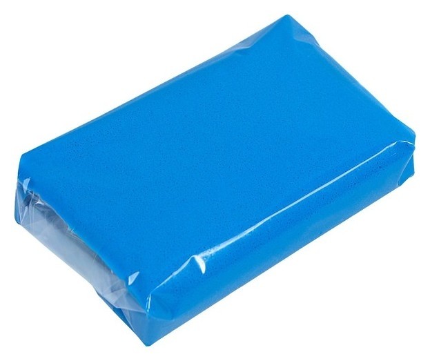 

Глина для глубокой очистки кузова, голубая,12х6х2 см