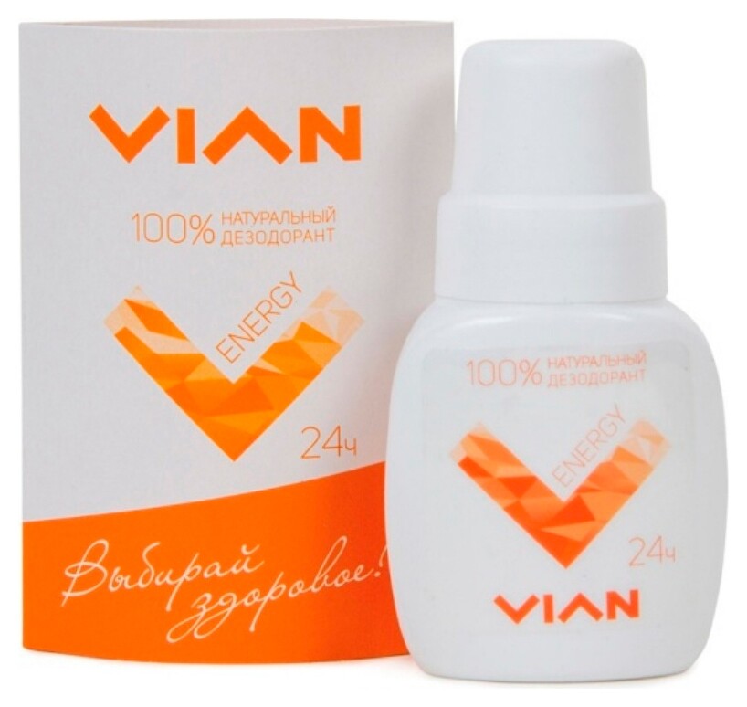 Натуральный концентрированный дезодорант Energy Vian