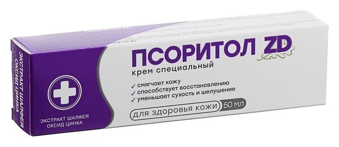 Крем специальный Псоритол Zd  Зеленая дубрава