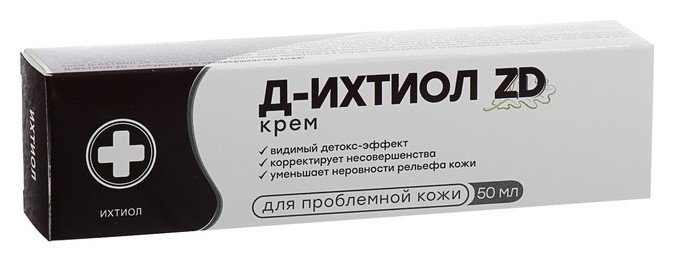 Крем Д-ихтиол Zd  Зеленая дубрава