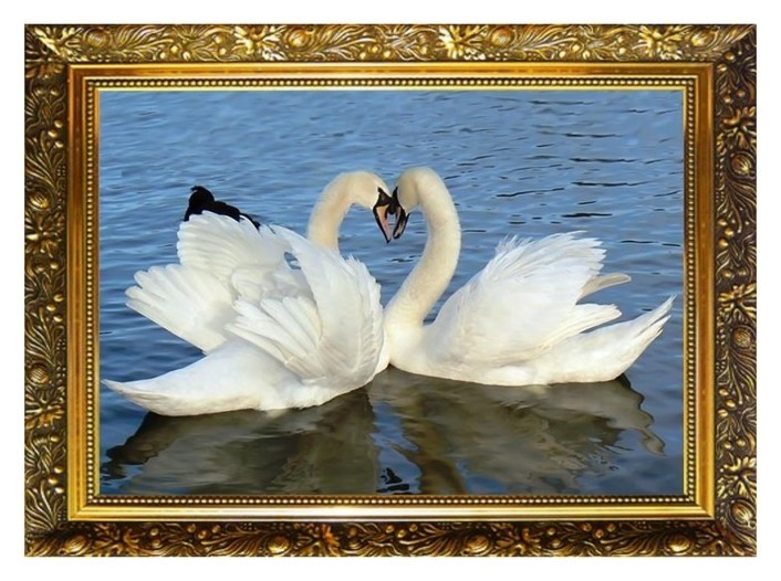 

Алмазная мозаика «Истинная любовь» 29,5×20,5 см, 25 цветов
