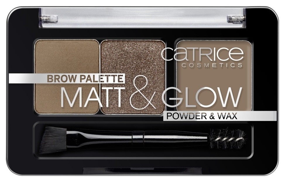 Палетка теней для бровей "Brow Palette Matt & Glow" отзывы