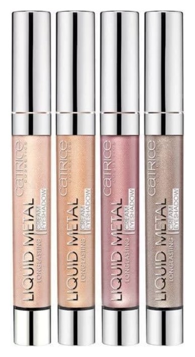 Тени для век кремовые "Liquid metal longlasting cream eyeshadow" отзывы