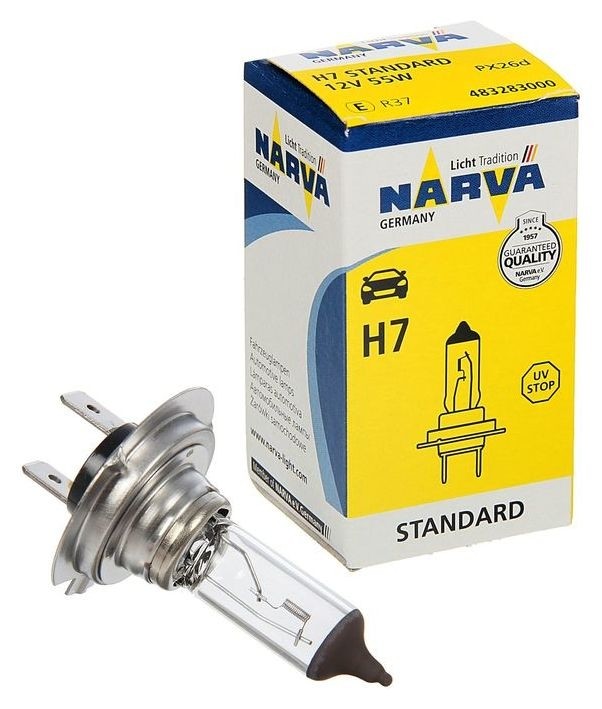 

Лампа автомобильная Narva Standard, H7, 12 В, 55 Вт, 48328c1