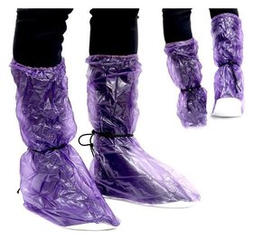 Чехлы для обуви "Непромокайка", длина стопы 30см, фиолетовые 