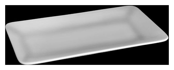 

Блюдо плоское, 25,5×14,5 см, Белый