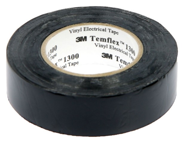 

Изолента 3М "Temflex 1300", пвх, 19 мм X 20 м, 130 мкм, черная, Чёрный