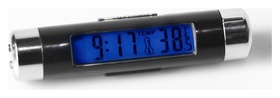 Часы - термометр в дефлектор 