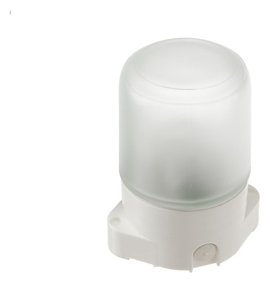 Светильник для бани/сауны Italmac Sauna 02 01, 60вт, Ip65, цилиндр прямой, белый +130°c