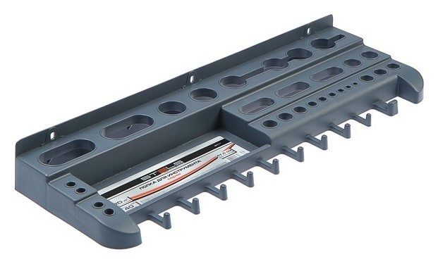 Полка для инструмента Stels 90717, 475 мм, серая, полипропилен  Stels