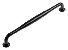 Ручка-скоба Pc184, 192 мм, цвет черный 