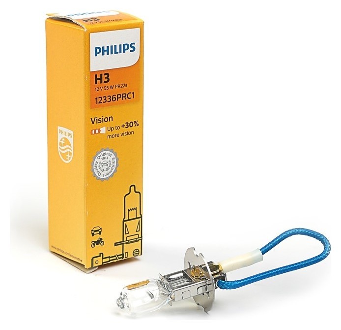 

Лампа автомобильная Philips Vision Premium H3, 12 В, 55 Вт