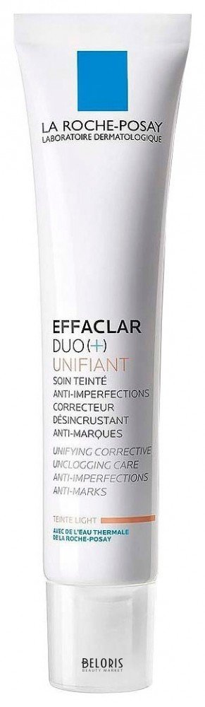 Крем-гель для жирной проблемной кожи корректирующий тонирующий Effaclar DUO (+) unifant La Roche Posay Effaclar