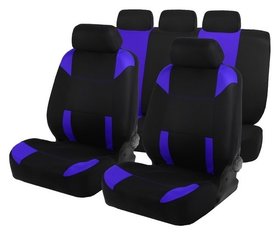 Авточехлы на сиденья Torso Premium универсальные, 9 предметов, чёрно-синий Av-36 Torso