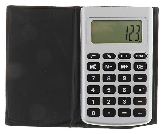 Калькулятор карманный, 8-разрядный, 2239