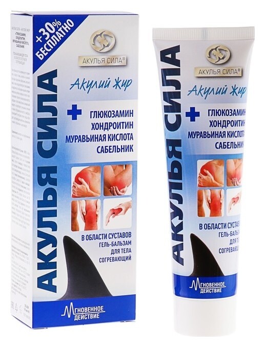 Гель-бальзам для тела Акулья сила  Акулья сила