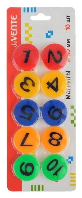 

Магниты для досок 30мм 10шт Devente "Balls", карт блистер 6021001, Микс
