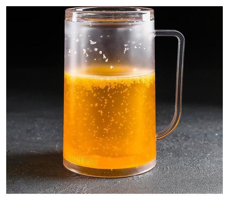 

Кружка для пива охлаждающая, 420 мл, Прозрачный